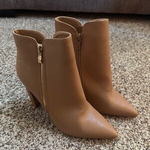 Billini Kahli Ankle Block Heel Zip Up Boots